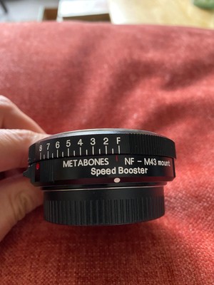 Metabones NF-M43 Mount Speed Booster Nikon F an Mirco Four