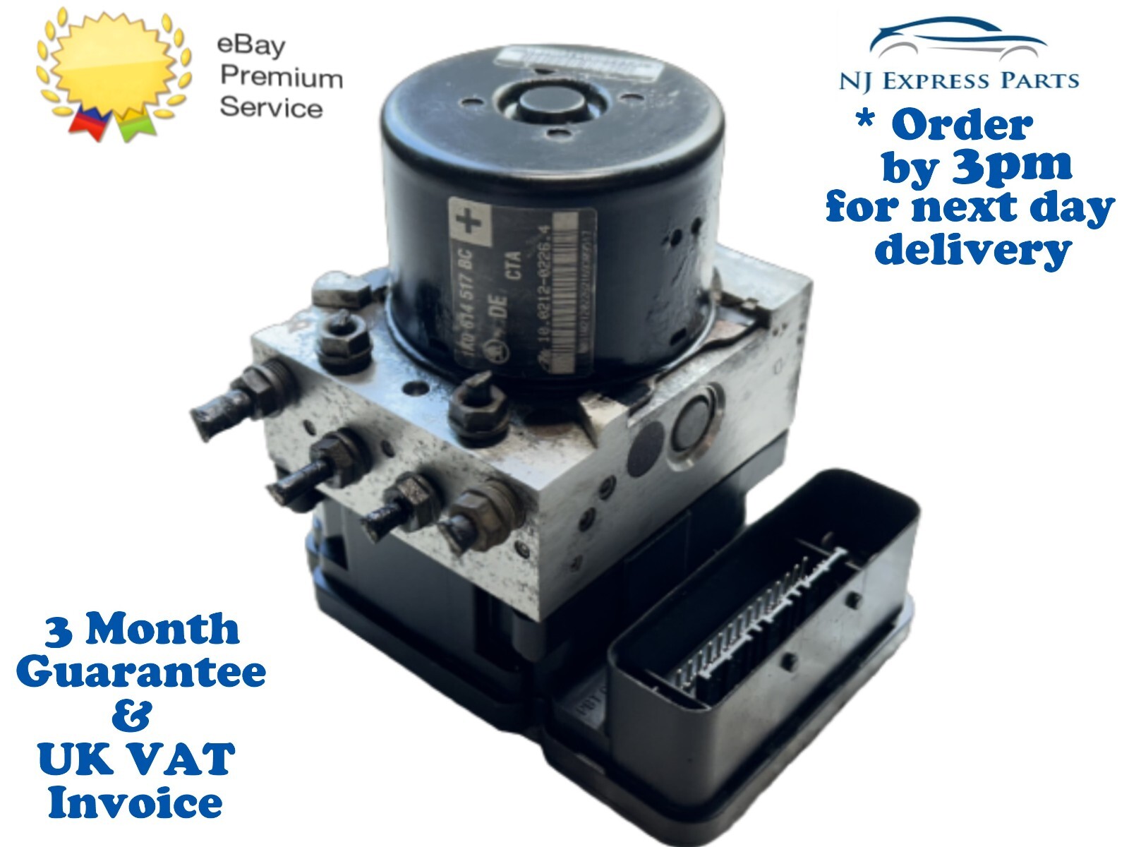 VW Golf / Skoda Yeti ABS Pump ECU Unit 1K0614517BC 1K0907379AM  