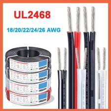 Mulitcore Red Black Cable Car Auto Boat Audio Speaker Wire 18/20/22/24/26 AWG