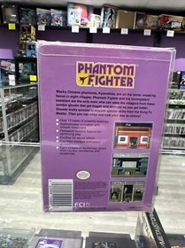 Phantom Fighter (Nintendo Entertainment System, 1990) NES In Box - Tested!