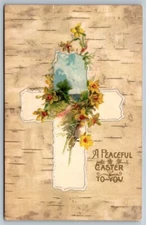 1908  Easter  Greetings  Postcard