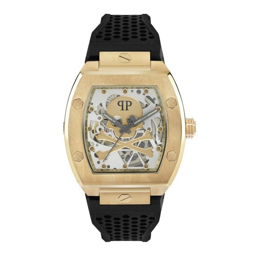 Philipp Plein Men's Watch Automatic $Keleton Gold PWBAA0321 Silicone | eBay