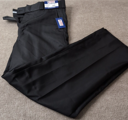 National Patrol Mens Black Uniform Pants 36x30 Regular - Picture 4 of 5