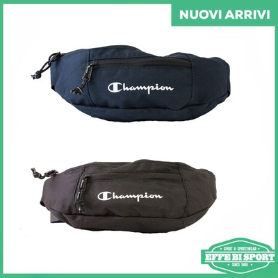 Tracolla uomo Champion borsello bum bag marsupio ragazzo regolabile tempo  libero | eBay