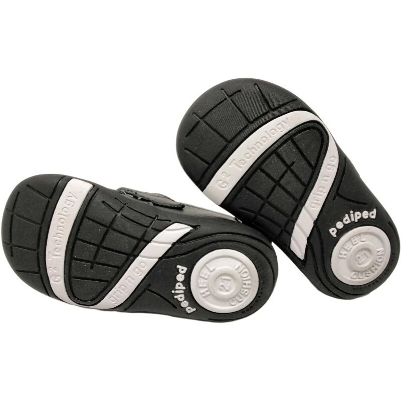 Pediped Charlie - Niño pequeño (varias tallas) - Zapatos formales - Negros - *Nuevos* Foto 2 de 3