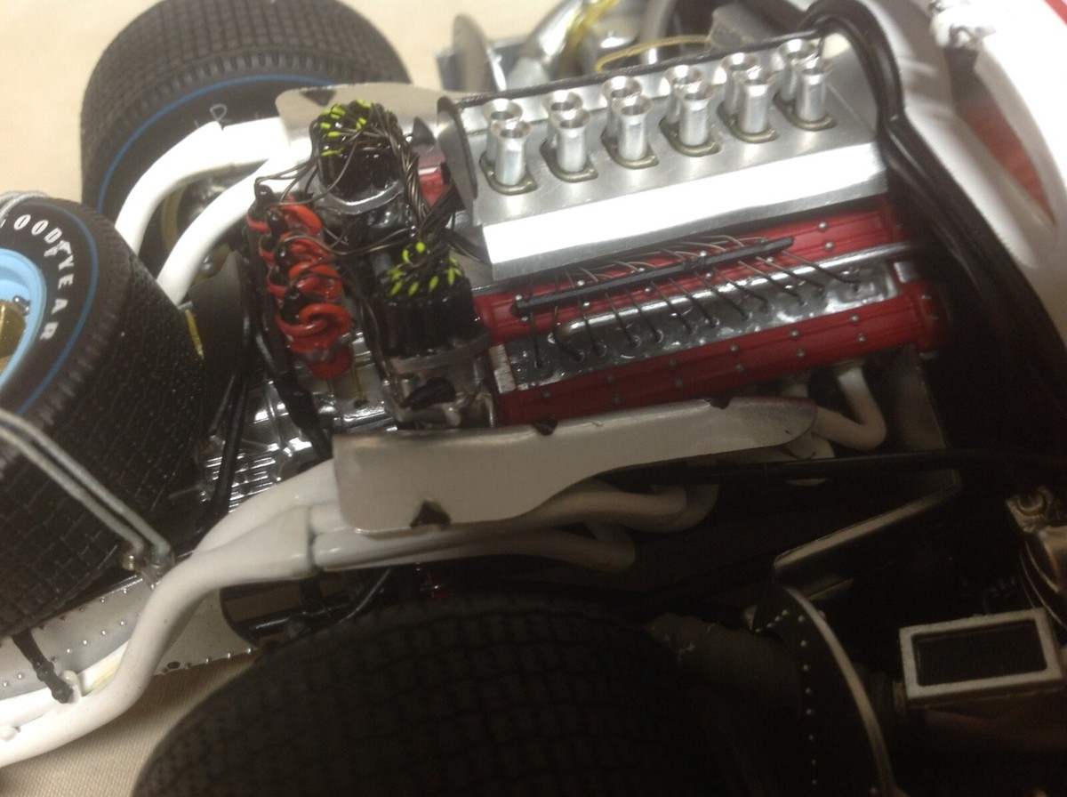 NART FERRARI AS RACED AT 1967 LE MANS 412P #25 1/18 NART FERRARI AS RACED AT 1967 LE MANS 412P #25 1/18