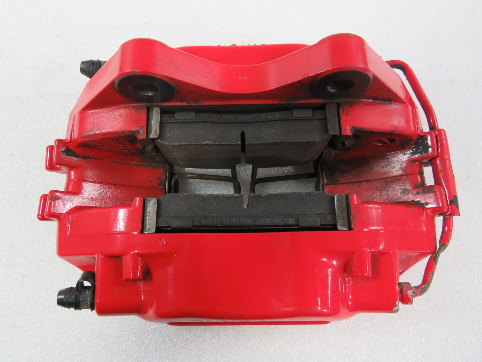 Ferrari 575, RH, Right, Rear Brake Caliper, Red, Chipped, Used, P/N 184776