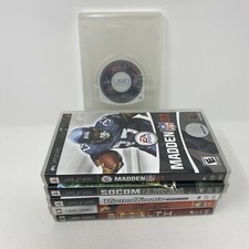 PSP UMD Movie  Game Lot PlayStation XXX STEALTH Madden Dynasty Warriors SOCOM