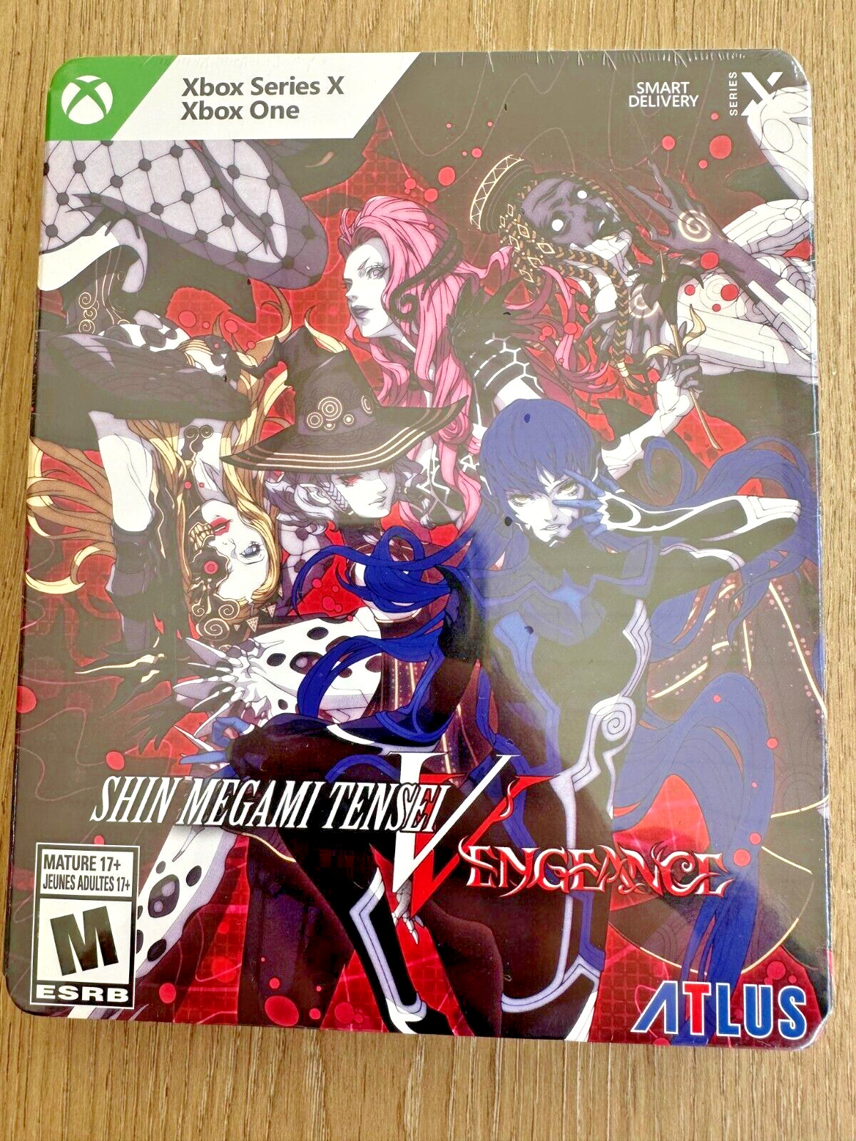 Shin Megami Tensei V Vengeance XBox One / Series X Steelbook Edition New Sealed