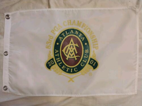 2001 PGA Championship pin flag David Toms Atlanta Athletic Club open ryder