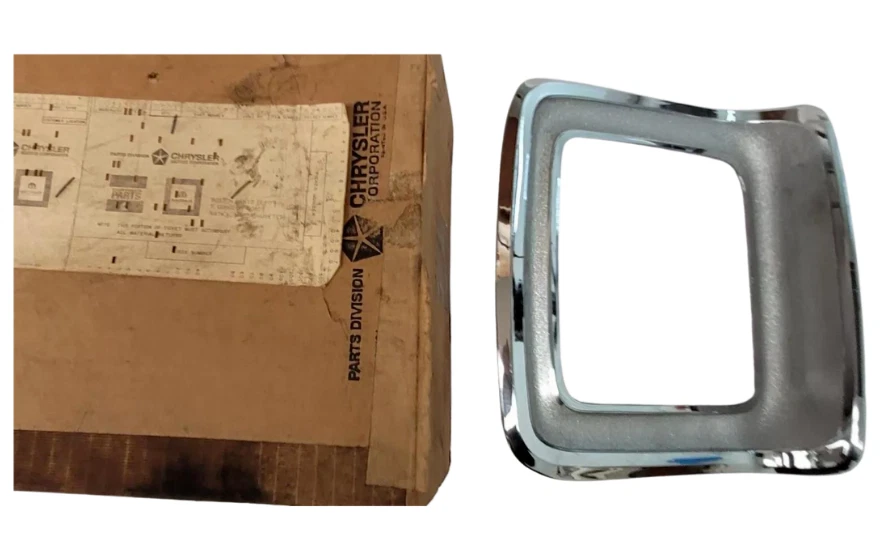 Plymouth 1969 carrocería B lado del conductor izquierdo bisel cubierta moldura 2930257 nuevo de lote Foto 2 de 4