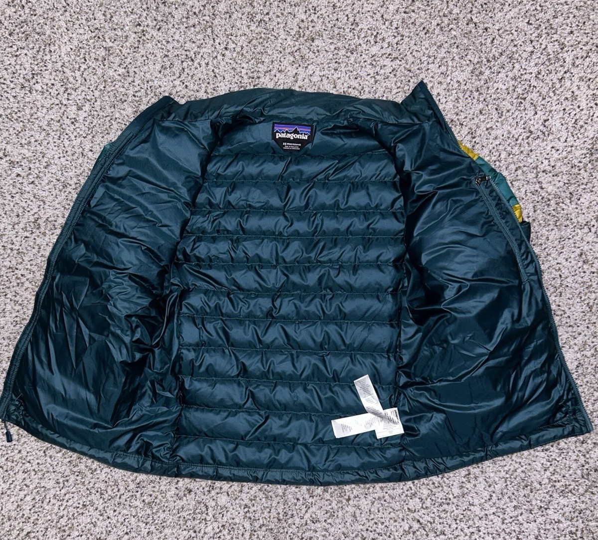 Patagonia Down Sweater Jacket Dark Borealis Green Mens XS | eBay Patagonia Down Sweater Jacket Dark Borealis Green Mens XS | eBay