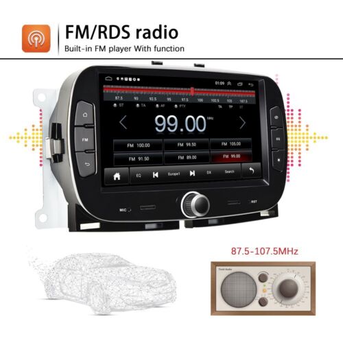 Android 13 Autoradio 7" per Fiat 500 2015 - 2020 CARPLAY Wireless 2+64GB GPS - Foto 6 di 24