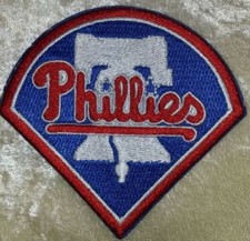 Philadelphia Phillies Iron /Sew On 3.5" Embroidered Patch Free Tracking