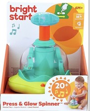 BRIGHT STARTS PRESS & GLOW SPINNER BABY TOY
