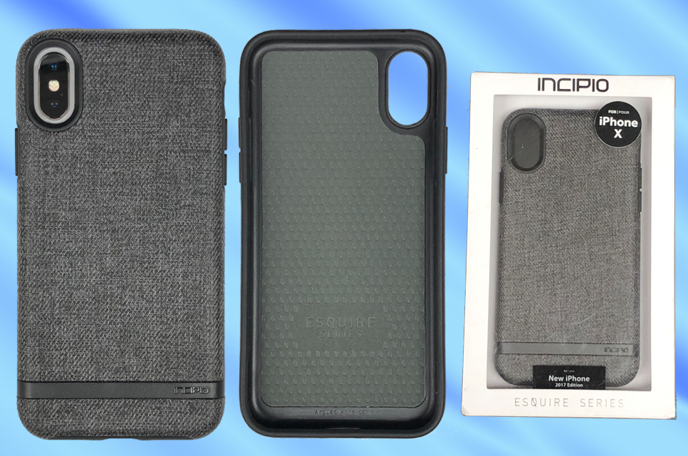 INCIPIO Esquire Series Fabric Case For iPhone X XS Carnaby
