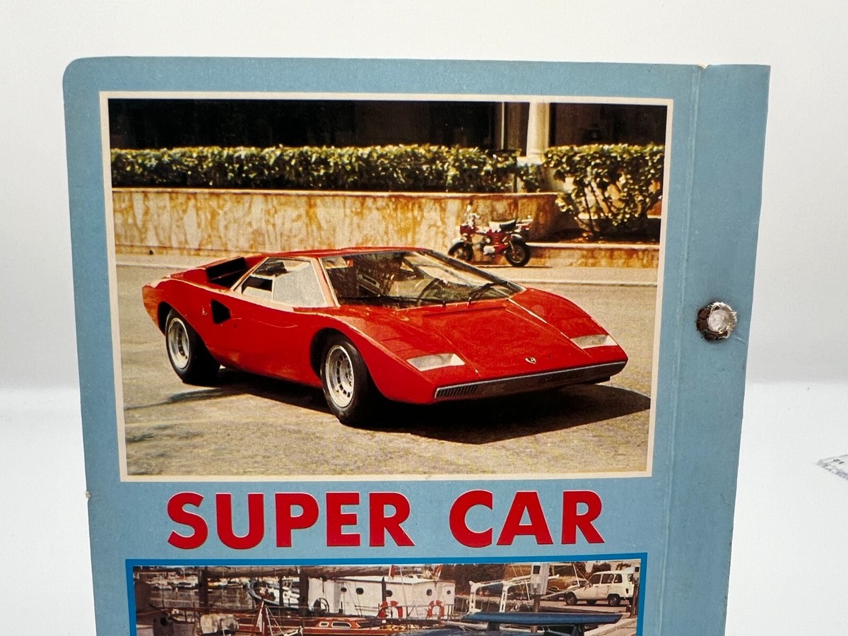 Super car card Dedicated Album Japanese Vintage Rare F/S | eBay