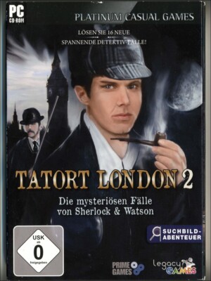 ''Tatort London 2 - Die mysteriösen Fälle von Sherlock & Watson'' PC-Spiel [GUT]