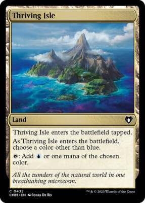 NM Thriving Isle, Commander Masters, Magic the Gathering, 432