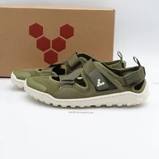VivoBarefoot Tracker Barefoot Hiking Sandals Men's 309511-04 Olive Textile