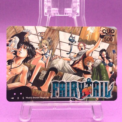 FAIRY TAIL QUOカード Yahoo!オークション -「fairy tail クオカード