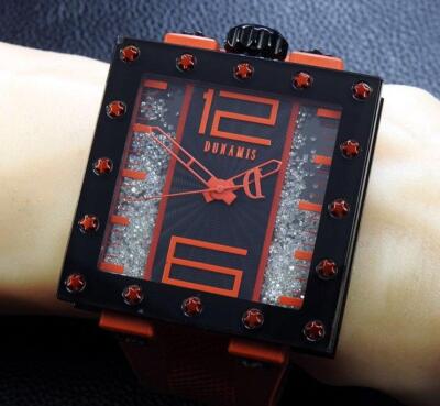 DUNAMIS PANTHEON PVD Steel & Rubber Automatic  / 48mm