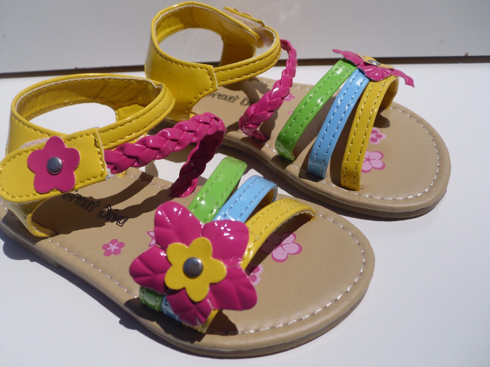 New CuteMULTICOLOR Sandals For Toddler Girls. eBay
