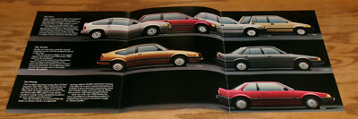 Original 1984 Honda Full Line Sales Brochure 84 Civic CRX Accord