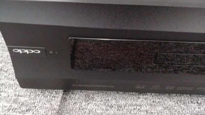 OPPO BDP-105D JP Blu-ray Disc Player Black w/ Remote Control