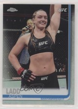 2019 Topps Chrome UFC Refractor Aspen Ladd #31 d4v