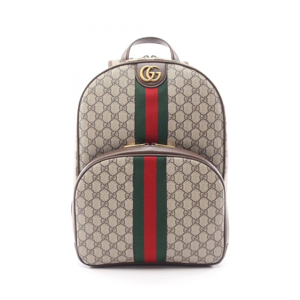 GUCCI Ophidia GG Backpack GG Supreme Rucksack 779901FABYY9744 toile cuir NEUF - Photo 1/4