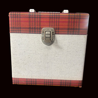 Vintage Triad 45 RPM Record Carrying Case DJ Vinyl Record Storage Box Rare