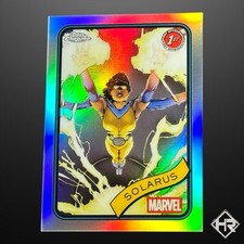 2025 Topps Chrome Marvel Solarus 1st Refractor #8