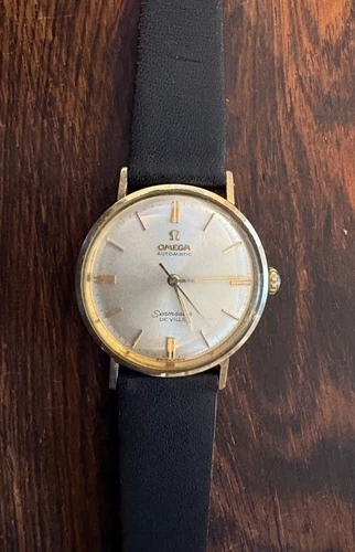 Vintage Omega Seamaster De Ville 14KGF --running.