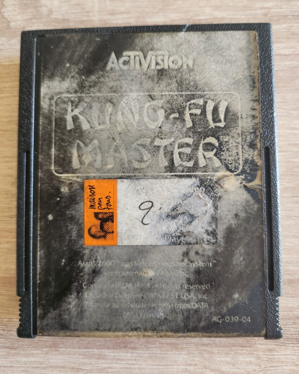 Jeu Atari 2600 - Kung Fu Master - en loose version PAL