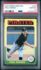 2024 Topps Heritage #594 Paul Skenes RC PSA 10