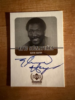 1998 Upper Deck Century Legends - Epic Signatures Elvin Hayes #EH (AU)