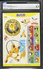 PIKACHU 09 POKEMON JUMBO CARDDASS W PT.2 BANDAI CARDDASS CGC 6.5 EX/NM+