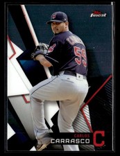 2018 Finest #26 Carlos Carrasco Card Cleveland Indians