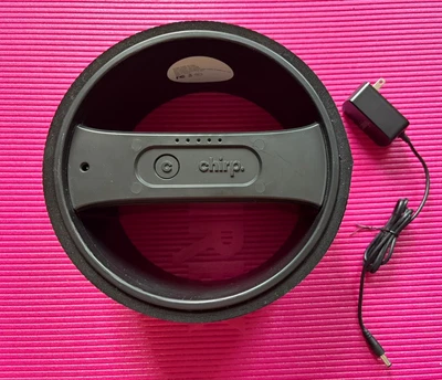 Chirp Wheel Pro Massage Vibration Therapy Back Pain Relief Roller 10" Black - Image 1 of 4
