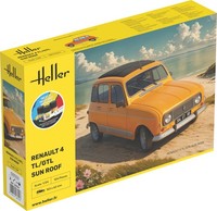 Heller 58704 Starter Kit Renault 4 Tl/Gtl Sun Roof 1/24 (Us Import)