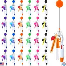 Handepo 120-Piece Nurse Gift Set - Retractable Pens, Highlighter, LED Keychain