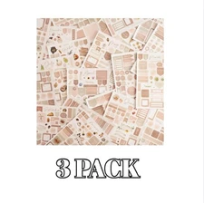 Aesthetic Planner Stickers for Fun Planning Zicoto PACK OF 3