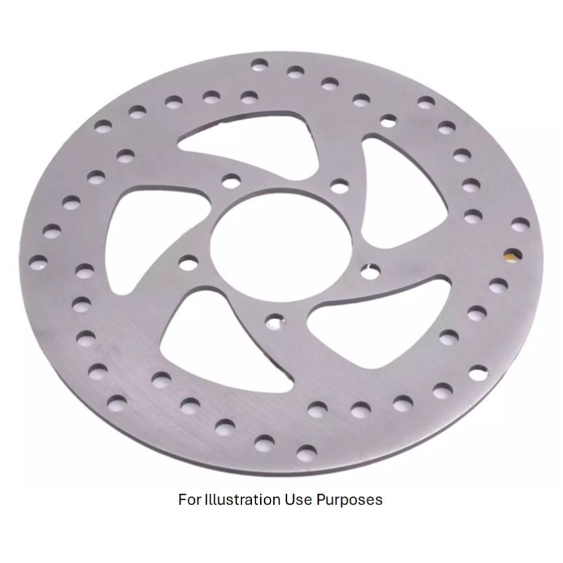 EBC Scooter Solid FR Brake Disc Front Left for Aprilia Leonardo 125 SP 1999-2004