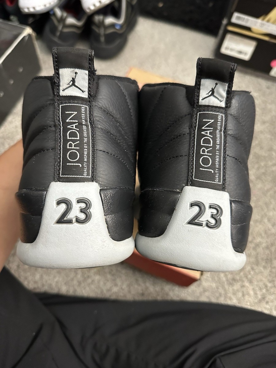 Air Jordan 12 Retro Barons Black Grey Stealth White Taxi Wolf