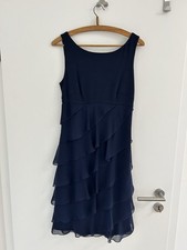 Abendkleid von Swing, Peek und Cloppenburg Damen Gr. 36 dunkelblau- neuwertig