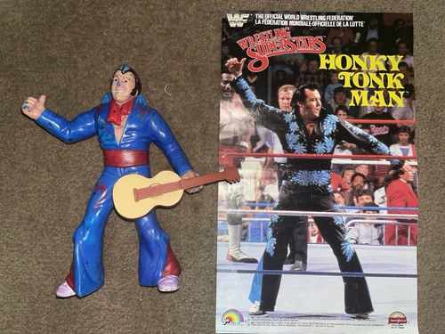 WWF LJN Wrestling Superstars Honky Tonk man  Vinta...
