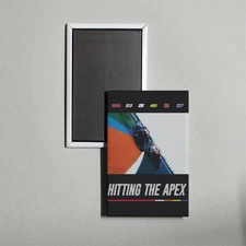 Hitting the Apex Mini Movie Poster Fridge Locker Magnet