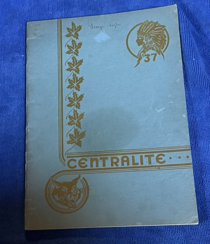 1937 Central High School Yearbook Annual Knoxville TN