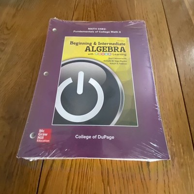 Beginning and Intermediate Algebra With: Power Learning 5th Ed NEW & SEALED